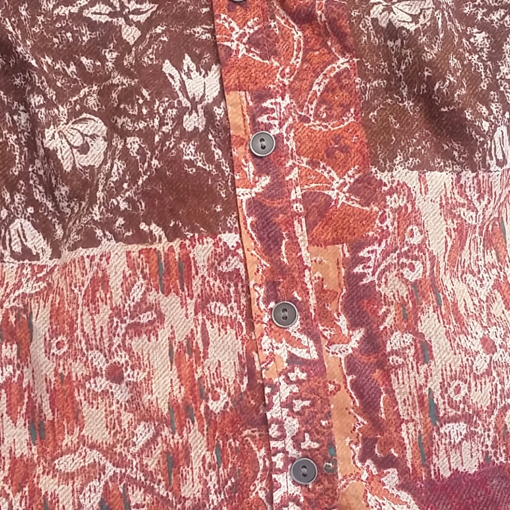 Lucky Brand Button Down Blouse Size S - Picture 8 of 8